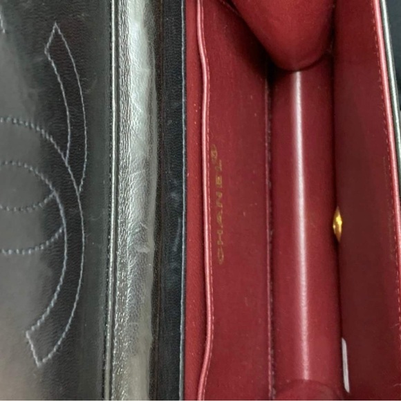 CHANEL Full Flap Quilted Classic Handbag vintage authentic - Picture 4 of 16